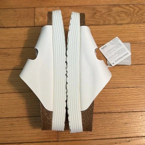 Birkenstock Papillio Vegan Arizona Grooved White - Picture 3 of 5